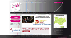 Desktop Screenshot of cri-auvergne.org